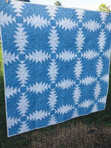 quilt make with pineapple ruler