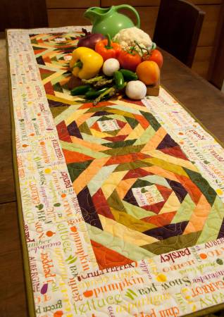 table runner make using the pineapple ruler