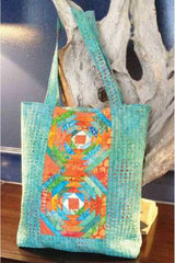 Load image into Gallery viewer, bag made using the creative grids pineapple ruler