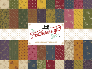 Load image into Gallery viewer, Fabric, Garden Gathering by Primitive Gatherings - FAT QUARTER BUNDLE
