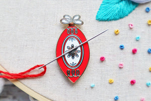 Needle Minder, CHRISTMAS ORNAMENT by Flamingo Toes