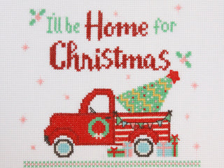 Load image into Gallery viewer, home for christmas pattern