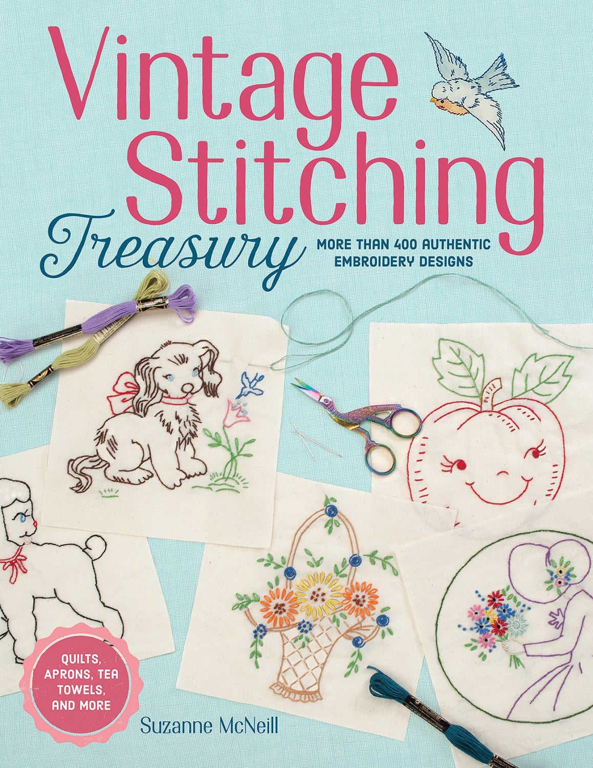 PATTERN BOOK, Vintage Stitching Treasury by Suzanne McNeill