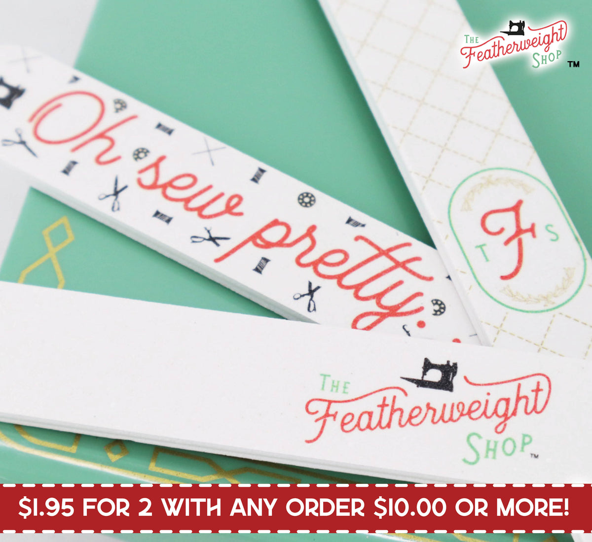 Nail File - Featherweight, SEWING NEEDLES & NOTIONS (Set of 2) – The ...
