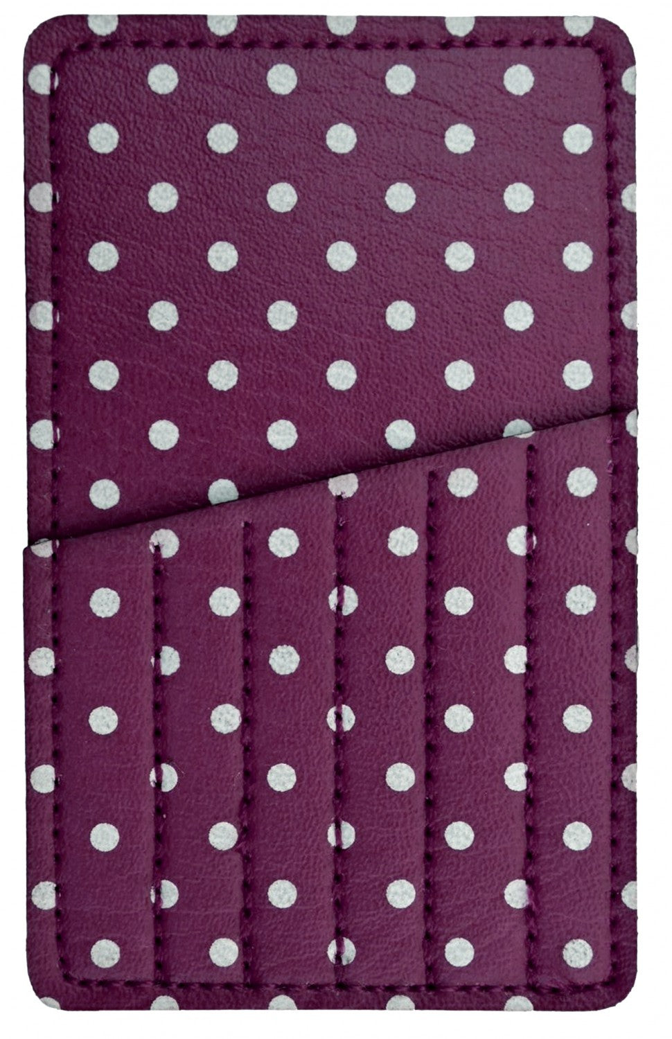 Needle CarryCard - PURPLE Polka Dot