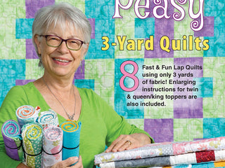 Load image into Gallery viewer, PATTERN BOOK, 3 Yard Quilts - EASY PEASY