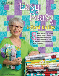PATTERN BOOK, 3 Yard Quilts - EASY PEASY