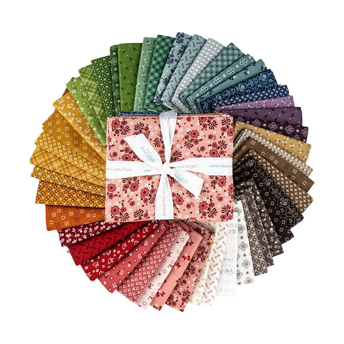 Fabric, CALICO by Lori Holt - FAT QUARTER BUNDLE