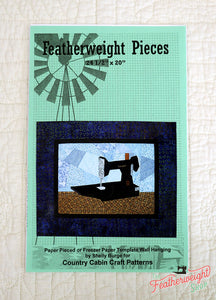 PATTERN, FEATHERWEIGHT PIECES Quilt Wall-Hanging (Paper Pieced) - LAST ONE!