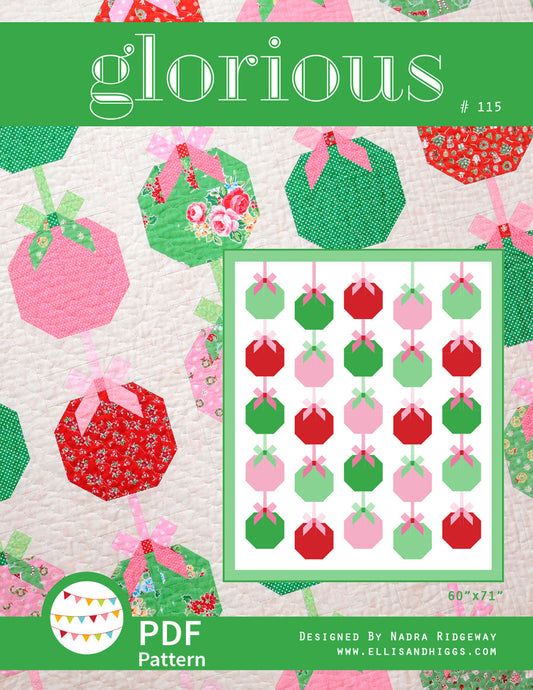 Pattern, Glorious Quilt by Ellis & Higgs (digital download)