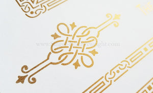 featherweight celtic knot decal set