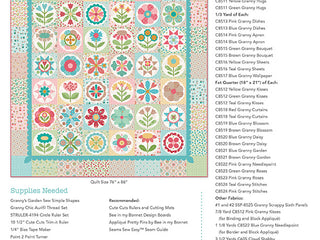 Load image into Gallery viewer, grannys garden sew along