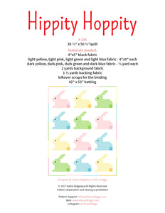 Pattern, Hippity Hoppity Baby Quilt by Ellis & Higgs (digital download)