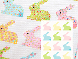Load image into Gallery viewer, Pattern, Hippity Hoppity Baby Quilt by Ellis &amp; Higgs (digital download)