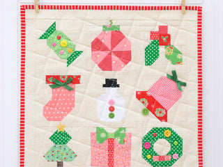 Load image into Gallery viewer, Pattern, Holly Jolly Christmas MINI Quilt by Ellis &amp; Higgs (digital download)