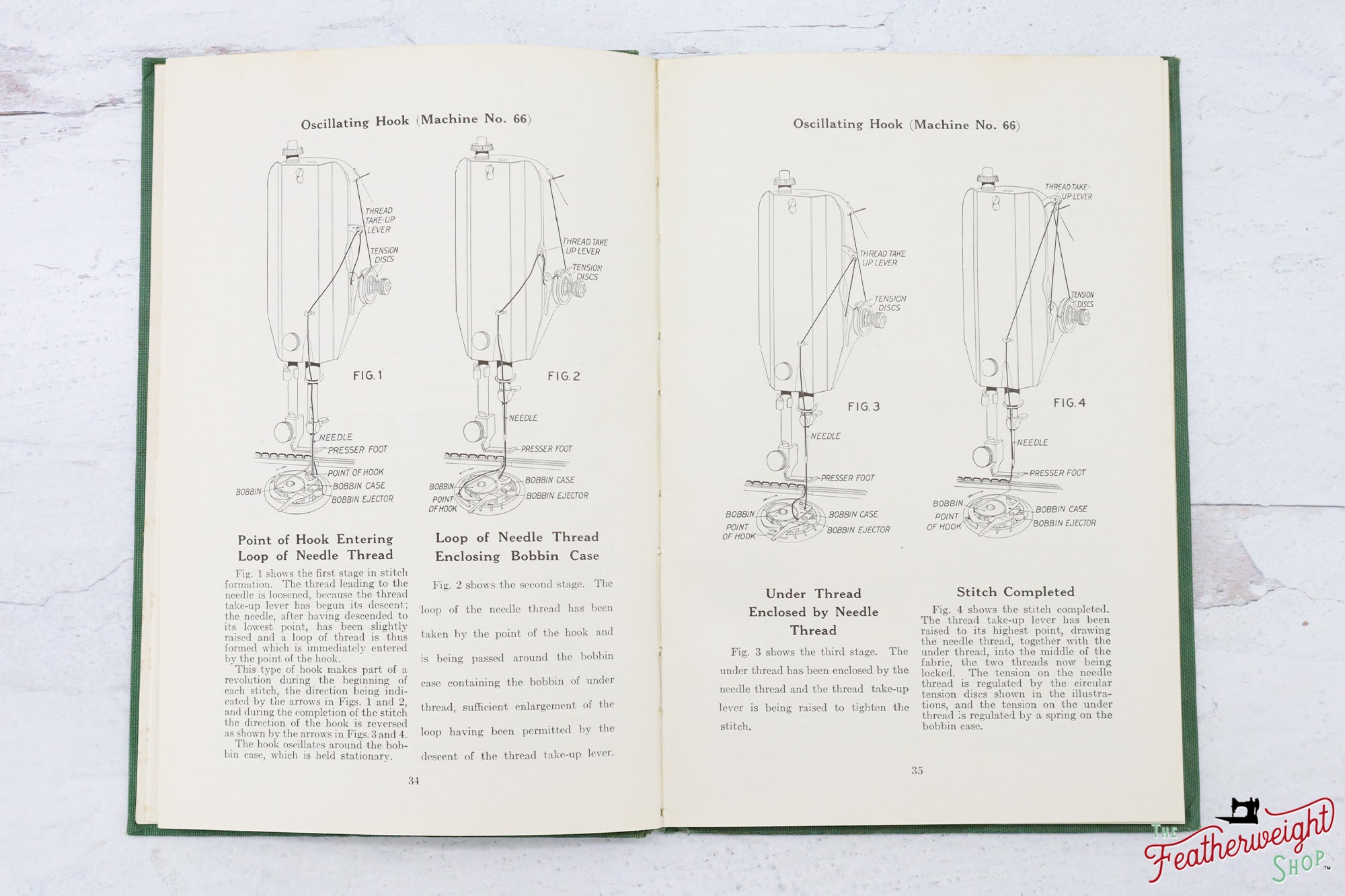 Machine Sewing Book, Singer 1925 (Vintage Original) RARE