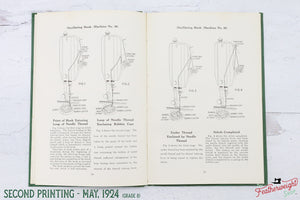 Machine Sewing Book, Singer 1924 (Vintage Original) RARE