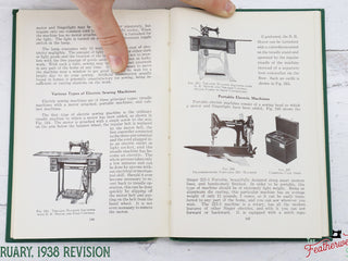 Load image into Gallery viewer, Machine Sewing Book, Singer 1938 (Vintage Original) RARE