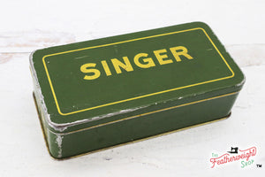 Singer Metal Attachments Tin - RARE Singer (Vintage Original)