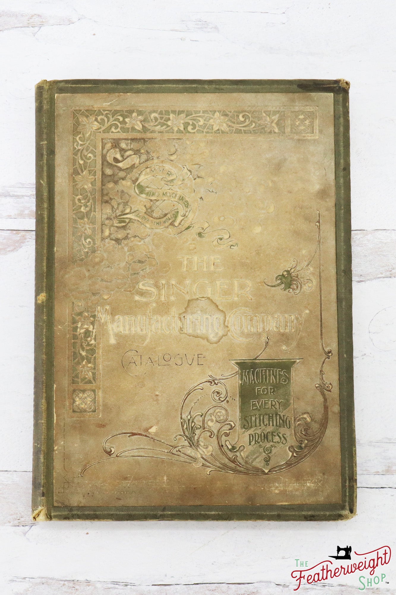 Book, Singer Manufacturing Co. Catalogue, 1896 - (Vintage Original) - RARE