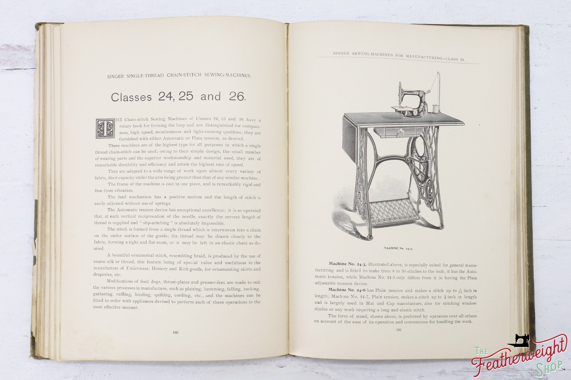 Book, Singer Manufacturing Co. Catalogue, 1896 (Vintage Original