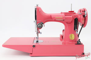 Singer Featherweight 221, AH664*** - Fully Restored in Happy Pink Grapefruit