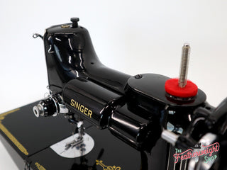 Load image into Gallery viewer, Singer Featherweight 221 Sewing Machine, Centennial: AK598***