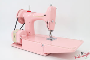 Singer Featherweight 221K5 Sewing Machine ES880*** - Fully Restored in Rosy Posy Pink