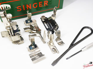Load image into Gallery viewer, Singer Featherweight 221 Sewing Machine, AM673*** - 1957