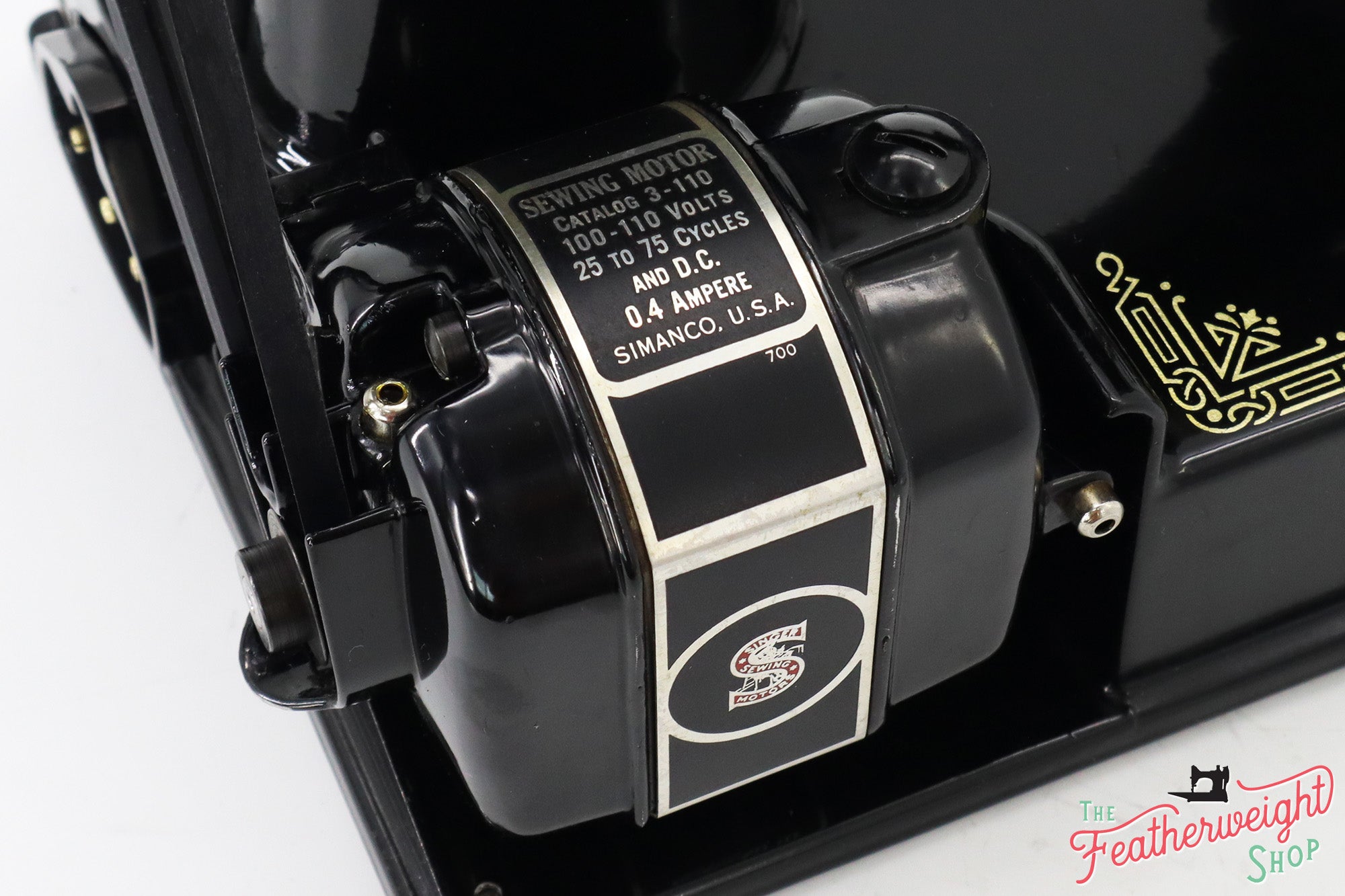 Singer Featherweight 221 Sewing Machine, 1936 AE3002**