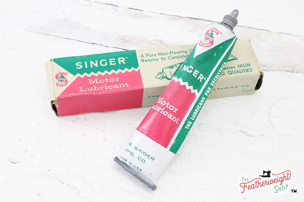 Singer Grease Original Vintage Singer Sewing Machine Motor Lubricant – The Singer ...