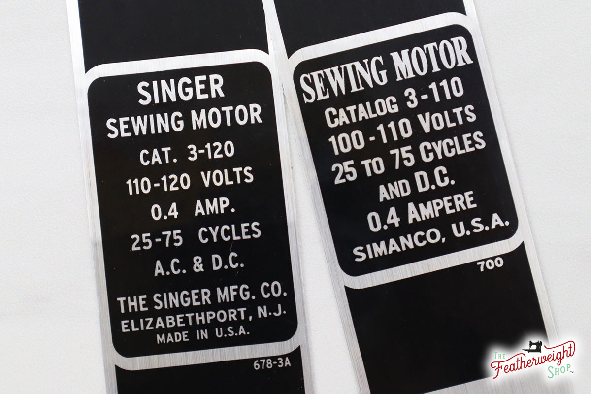 WEST. フライヤー各種 Motor Band for Singer Featherweight 221 & 222 – The Singer