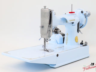 Load image into Gallery viewer, Singer Featherweight 221, AG854*** - Fully Restored in Cinderella Blue