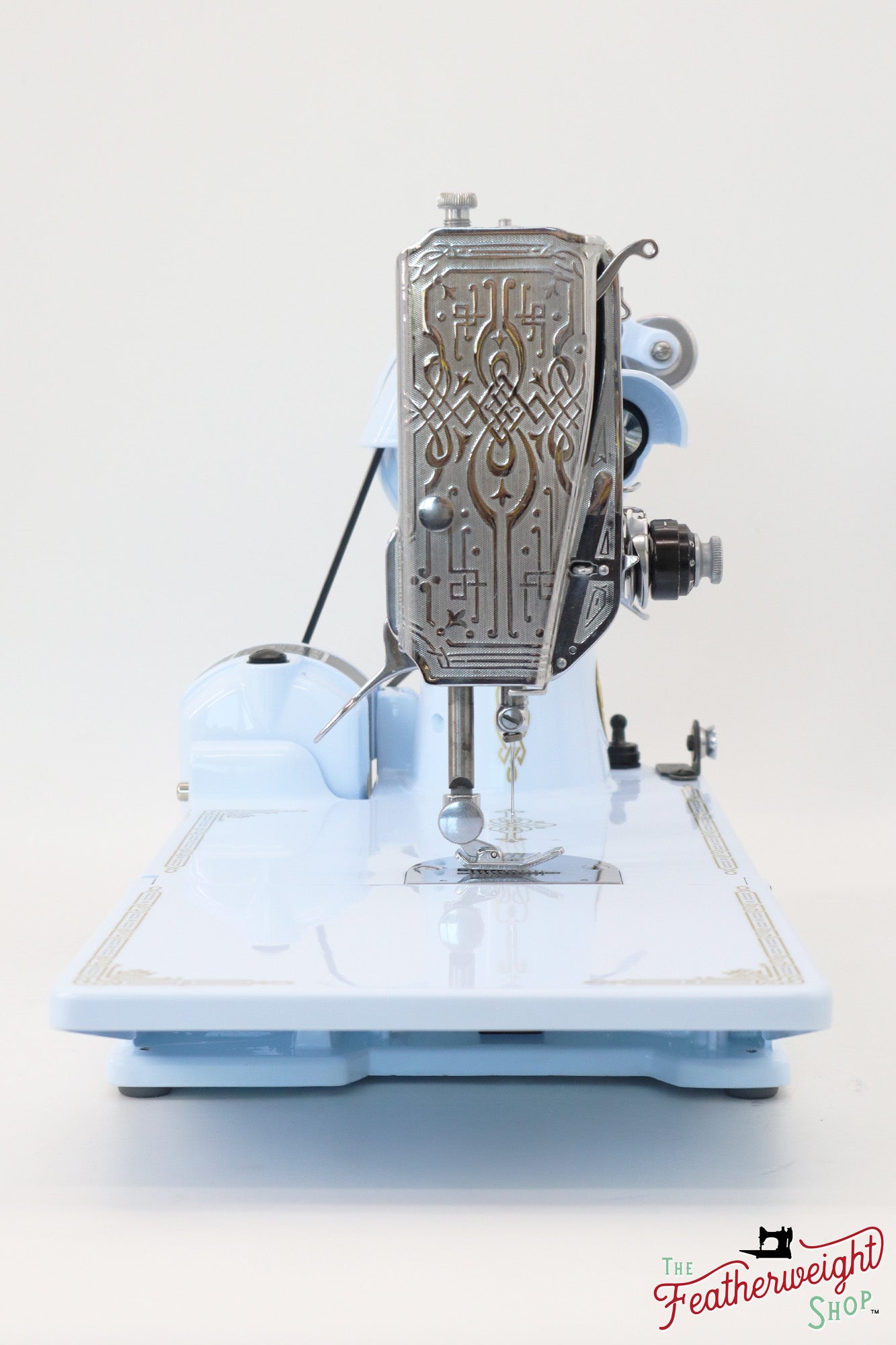 Singer Featherweight 221, AG854*** - Fully Restored in Cinderella Blue