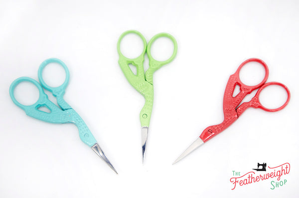 3.5 Stork Embroidery Scissors Cross Stitch Sewing Scissors Cutter FREE  SHIPPING