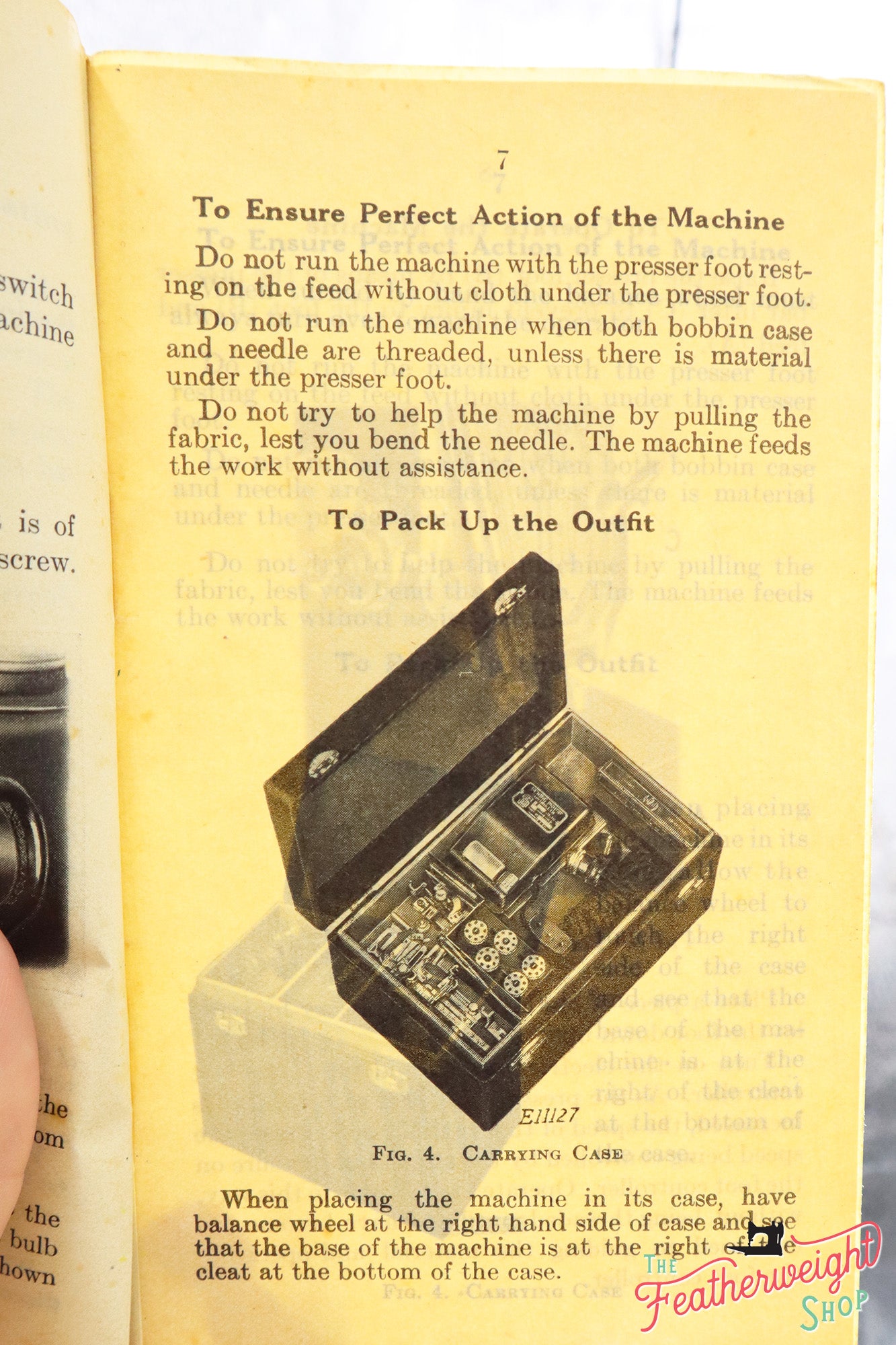 Singer Featherweight 221 1934 Sewing Machine For Sale The Singer