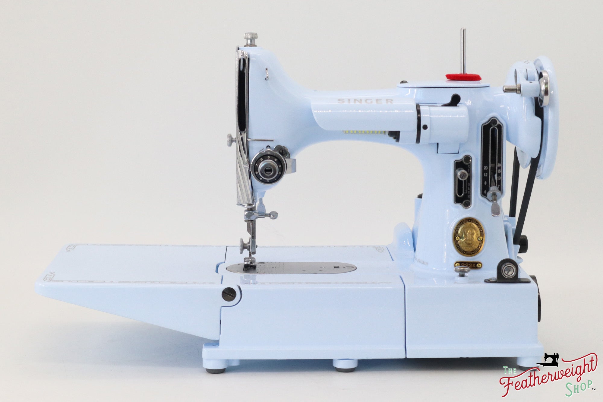 Singer Featherweight 222K EL177*** - Fully Restored in Cinderella Blue