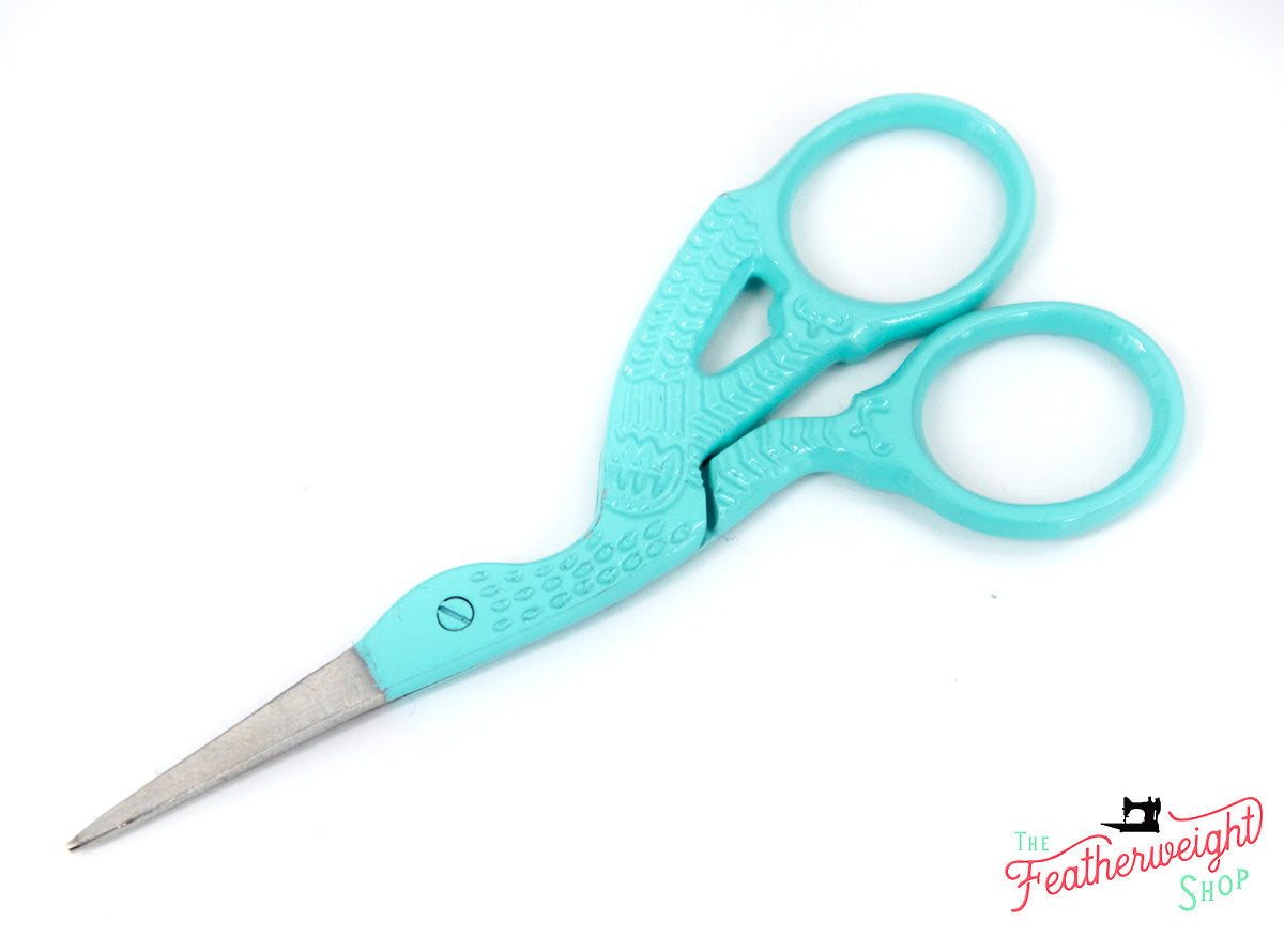 Iridescent Guitar Embroidery Scissors- Extra sharp fine tip