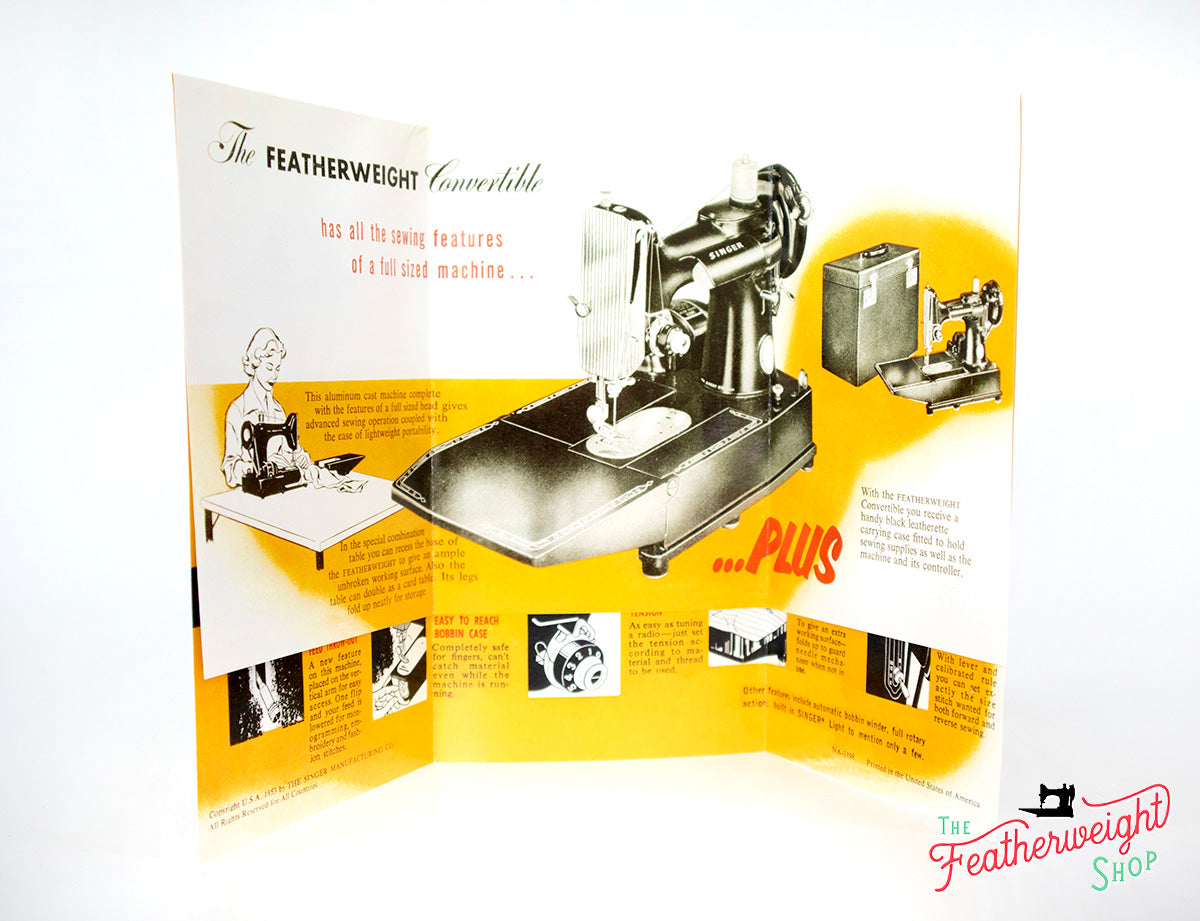 Singer Featherweight Advertisments