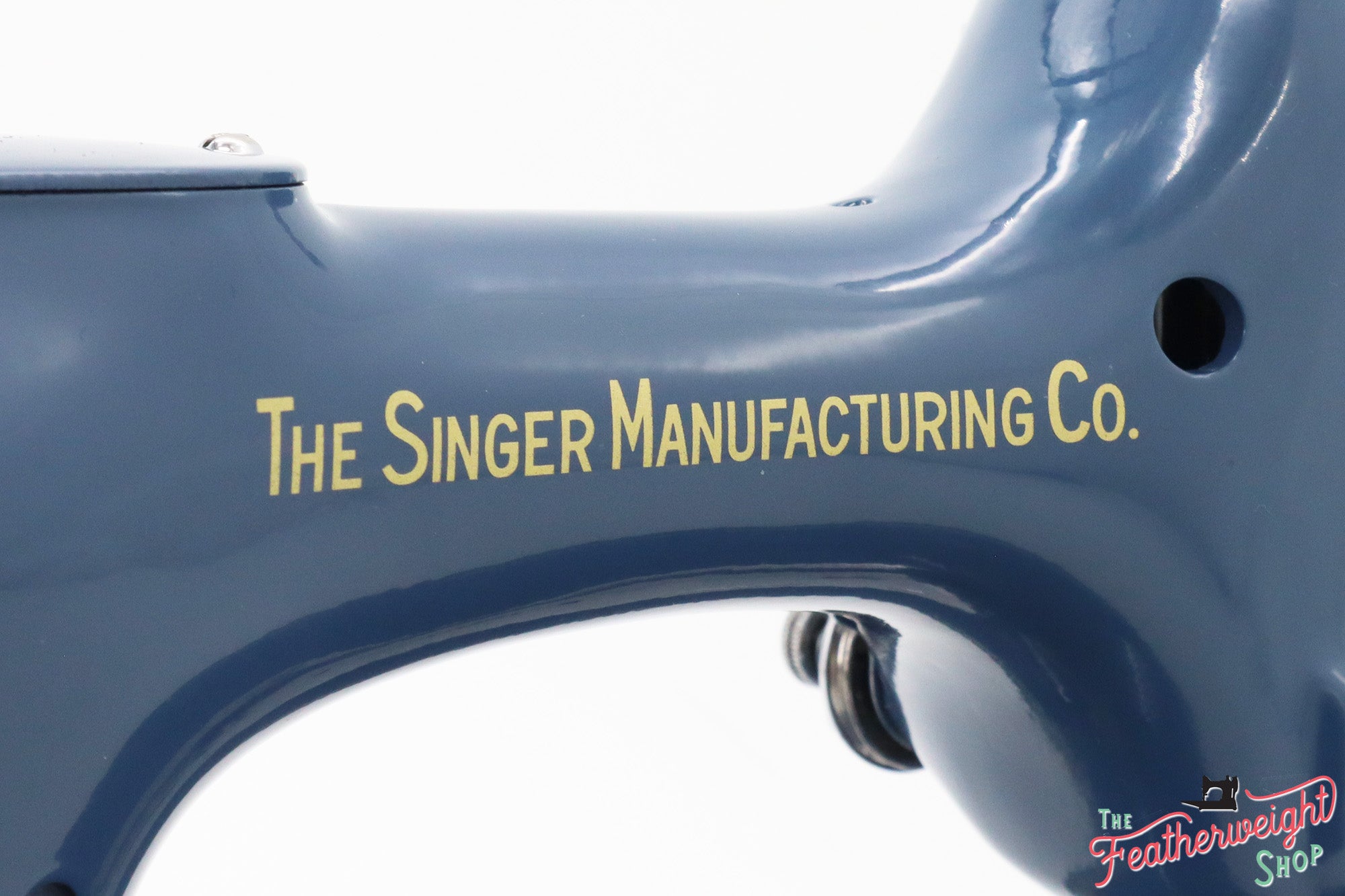 Singer Featherweight 221 Sewing Machine AD722*** - Fully Restored in Denim