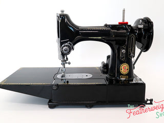 Load image into Gallery viewer, Singer Featherweight 222K Sewing Machine, RED &quot;S&quot; ES165***