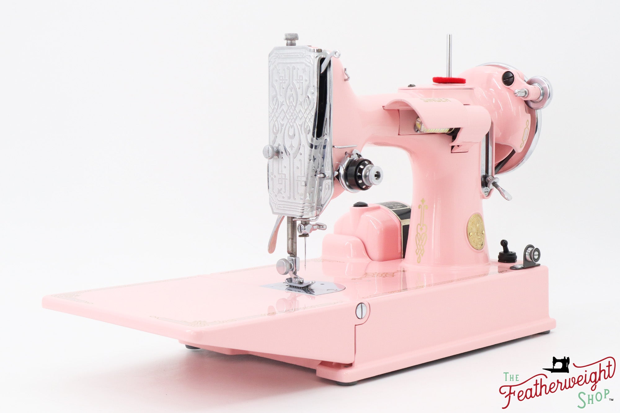 Singer Featherweight 221, AF488*** - Fully Restored in Rosy Posy Pink