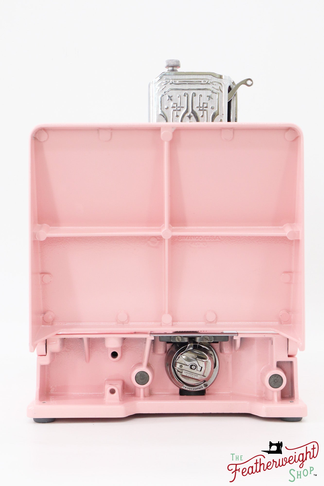 Singer Featherweight 221, AF488*** - Fully Restored in Rosy Posy Pink