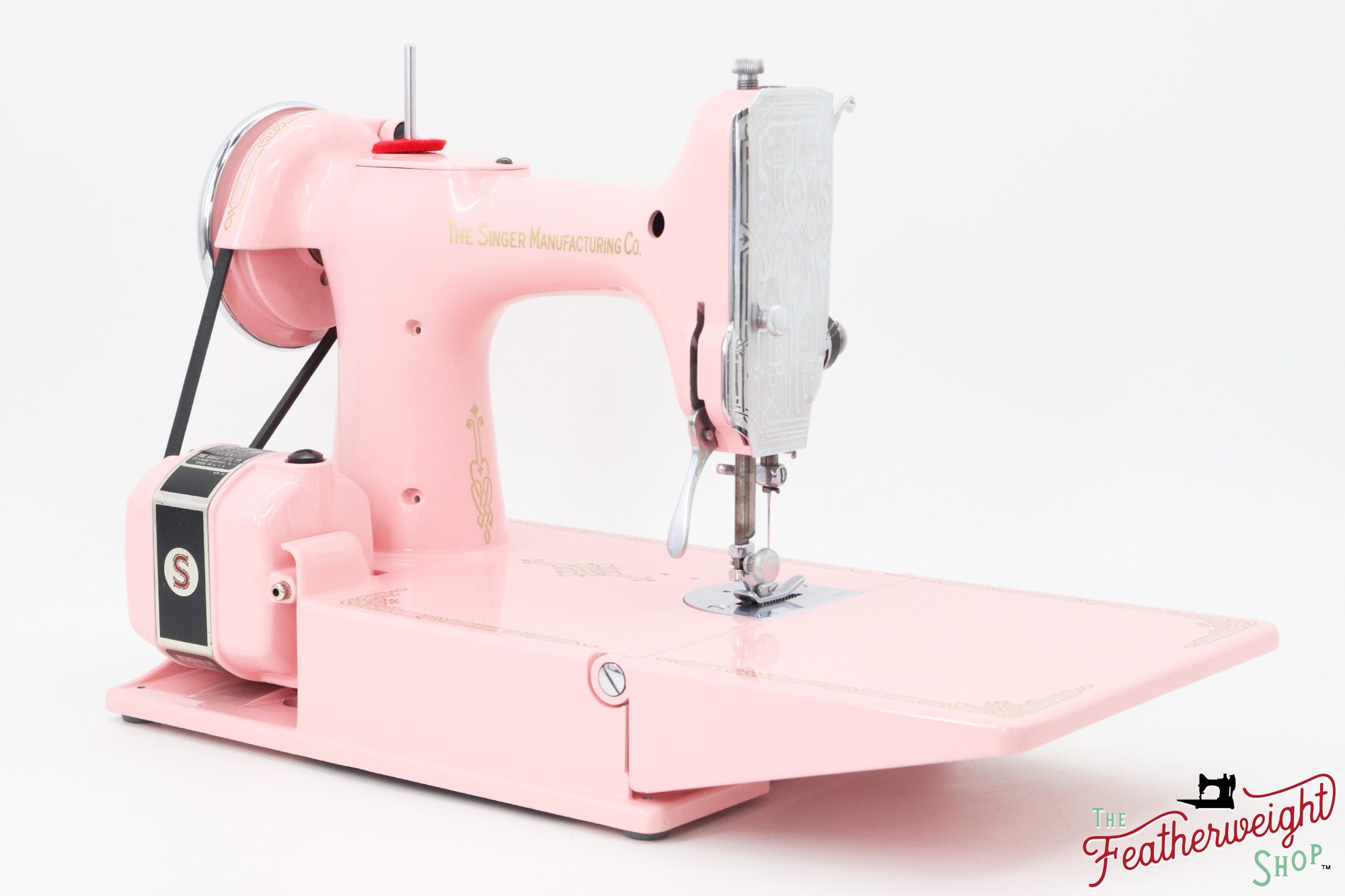 Singer Featherweight 221, AF488*** - Fully Restored in Rosy Posy Pink