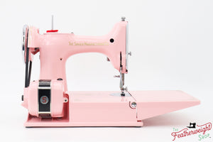 Singer Featherweight 221, AF488*** - Fully Restored in Rosy Posy Pink