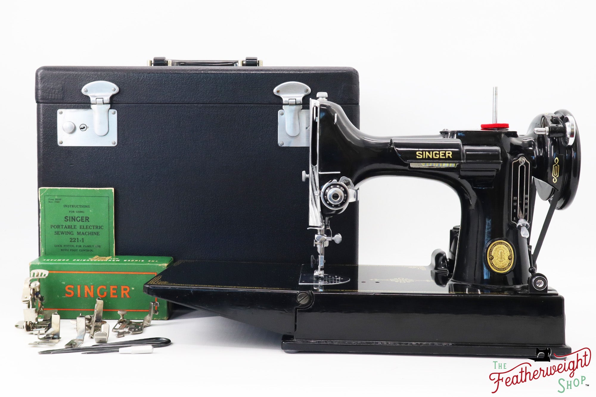 Singer Featherweight 221 Sewing Machine, AL404*** - 1953