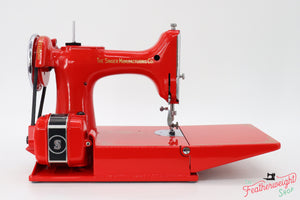 Singer Featherweight 221 Sewing Machine 1933 AD550*** - Fully Restored in Liberty Red