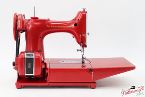 Singer Featherweight 222K Red 'S' - ES1660** - Fully Restored in Candy Apple Red