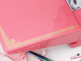 Load image into Gallery viewer, Singer Featherweight 221, AH664*** - Fully Restored in Happy Pink Grapefruit