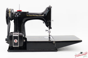 Singer Featherweight 221K Sewing Machine, RED "S" - ES239***